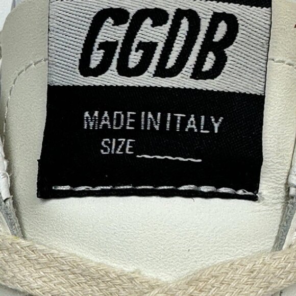 Golden Goose Superstar Leather Sneakers with Metallic Gold 39 8.5 / 8 - Worn 1X - Picture 8 of 16